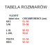 tabela rozmiarów